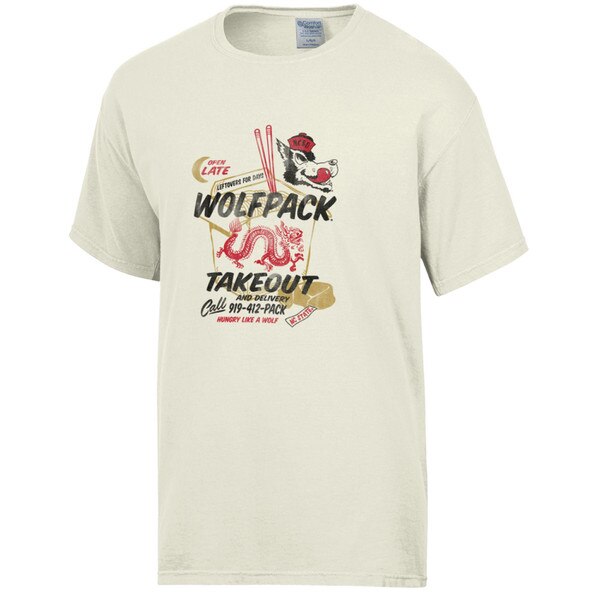 Ivory Short Sleeve Tee - Wolfpack T
